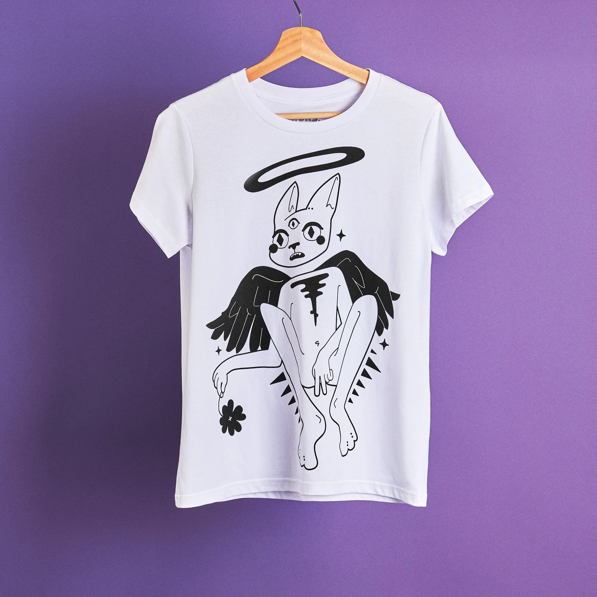 Teardrop - The Lucky Tears Tee - White — Lucky Tears